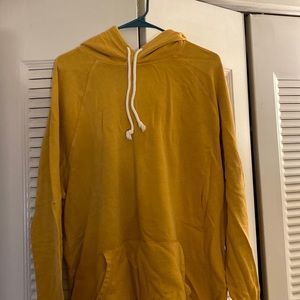 Yellow sweatshirt